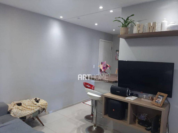 Imagem Apartamento com 2 Quartos à Venda, 49 m² em Vila Palmares - Santo André