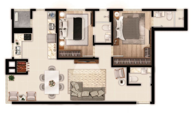 Imagem Apartamento com 3 Quartos à Venda, 11.880 m² em Itapema - Itapema