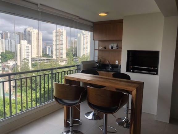 Imagem Apartamento com 3 Quartos à Venda, 127 m² em Jardim Caboré - São Paulo Imagem Apartamento com 3 Quartos à Venda, 127 m² em Jardim Caboré - São Paulo