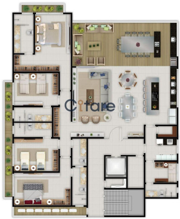 Imagem Apartamento com 4 Quartos à Venda, em Porto Das Dunas - Aquiraz Imagem Apartamento com 4 Quartos à Venda, em Porto Das Dunas - Aquiraz