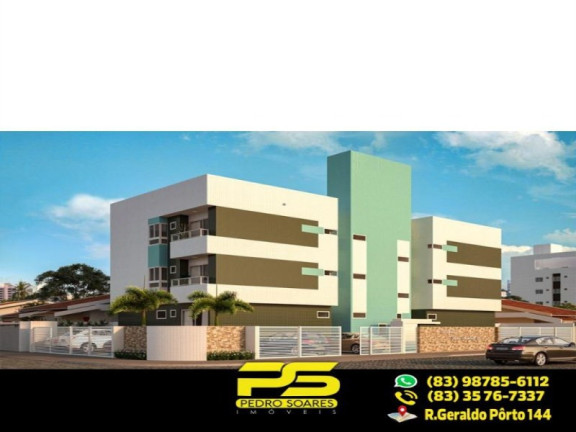 Imagem Apartamento com 2 Quartos à Venda, 60 m² em Expedicionários - João Pessoa Imagem Apartamento com 2 Quartos à Venda, 60 m² em Expedicionários - João Pessoa