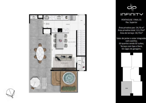 Imagem Apartamento com 3 Quartos à Venda, 107 m² em Centro - São José Dos Pinhais Imagem Apartamento com 3 Quartos à Venda, 107 m² em Centro - São José Dos Pinhais