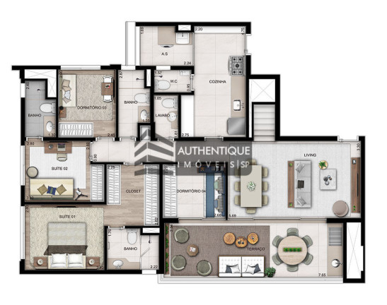 Imagem Apartamento com 4 Quartos à Venda, 131 m² em Vila Leopoldina - São Paulo Imagem Apartamento com 4 Quartos à Venda, 131 m² em Vila Leopoldina - São Paulo