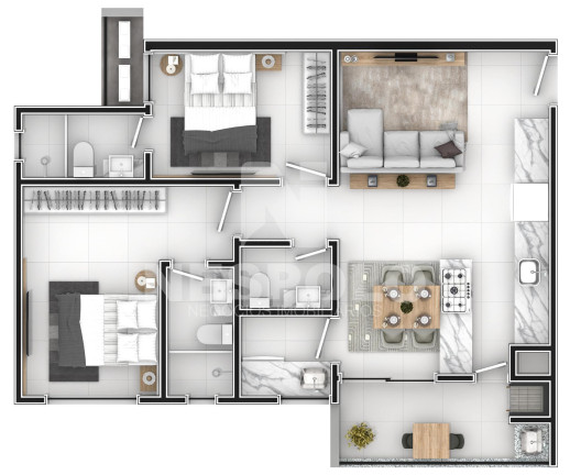 Imagem Apartamento à Venda, 76 m² em Dom Bosco - Itajai Imagem Apartamento à Venda, 76 m² em Dom Bosco - Itajai