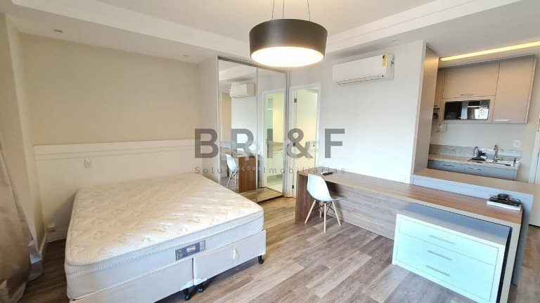 Imagem Apartamento com 1 Quarto para Alugar, 42 m² em Brooklin - São Paulo Imagem Apartamento com 1 Quarto para Alugar, 42 m² em Brooklin - São Paulo