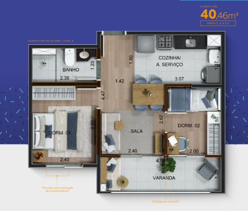 Imagem Apartamento com 2 Quartos à Venda, 41 m² em Vila Sílvia - São Paulo
