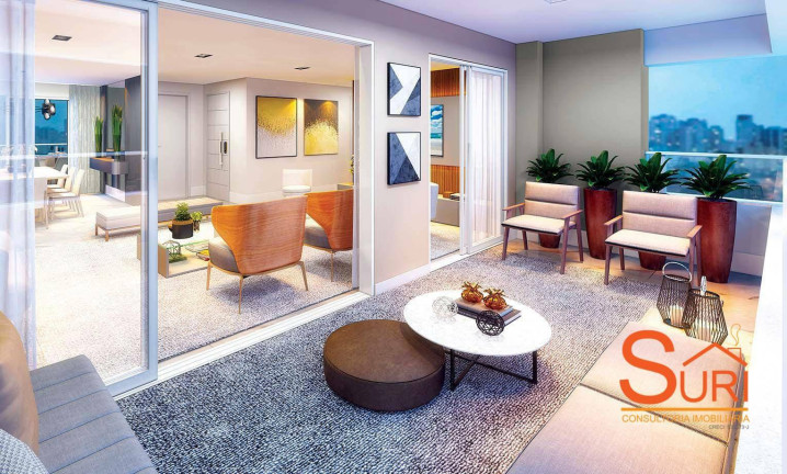 Apartamento com 3 Quartos à Venda, 190 m² em Jardim - Santo André