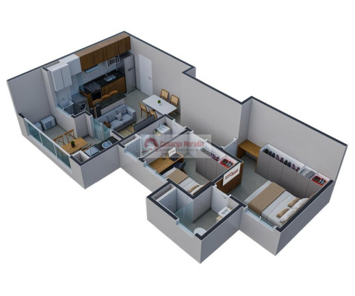 Imagem Apartamento com 3 Quartos à Venda, 67 m² em Jardim Imperador - Suzano