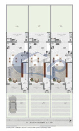 Imagem Sobrado com 2 Quartos à Venda, 120 m² em Morada Das Palmeiras - Torres Imagem Sobrado com 2 Quartos à Venda, 120 m² em Morada Das Palmeiras - Torres
