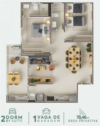 Imagem Apartamento com 2 Quartos à Venda, 78 m² em Centro - Itanhaém