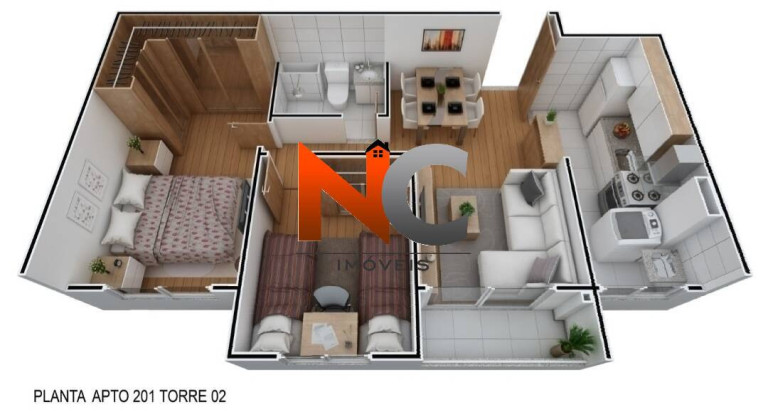 Imagem Apartamento com 2 Quartos à Venda, 46 m² em Alcantara - São Gonçalo Imagem Apartamento com 2 Quartos à Venda, 46 m² em Alcantara - São Gonçalo