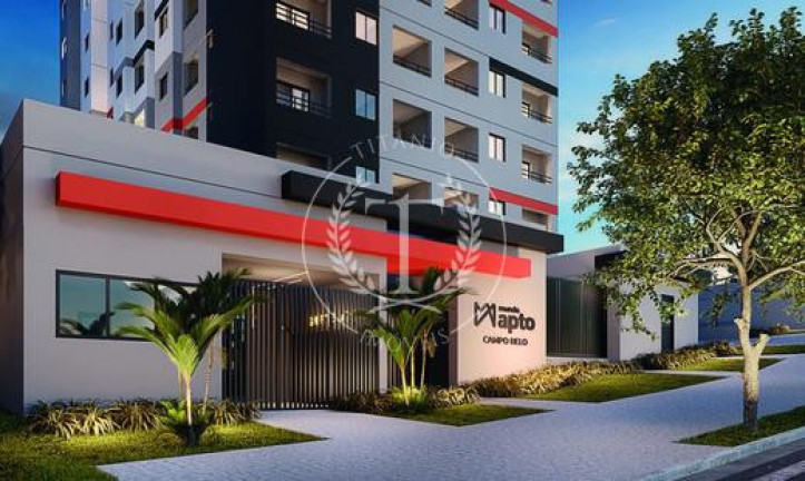 Imagem Apartamento com 2 Quartos à Venda, 34 m² em Campo Belo - São Paulo