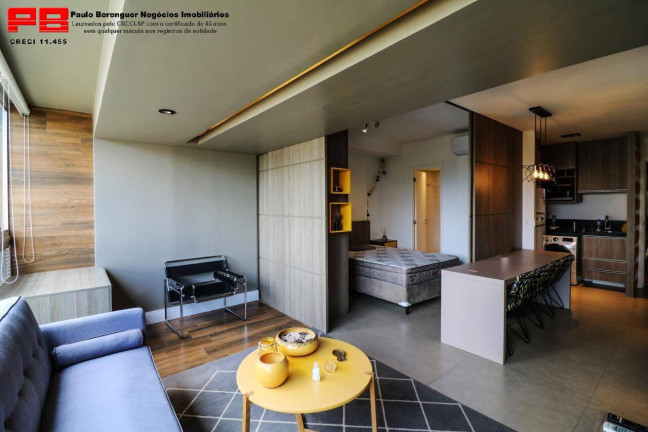 Imagem Apartamento com 1 Quarto para Alugar, 41 m² em Brooklin Paulista - São Paulo Imagem Apartamento com 1 Quarto para Alugar, 41 m² em Brooklin Paulista - São Paulo