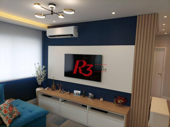 Imagem Apartamento com 2 Quartos à Venda, 72 m² em Gonzaga - Santos