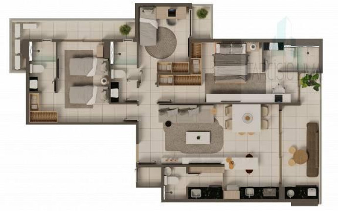 Imagem Apartamento com 3 Quartos à Venda, 109 m²em Meireles - Fortaleza