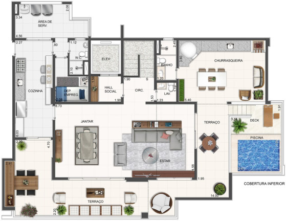 Imagem Cobertura com 4 Quartos à Venda, 284 m² em Santana - São Paulo Imagem Cobertura com 4 Quartos à Venda, 284 m² em Santana - São Paulo
