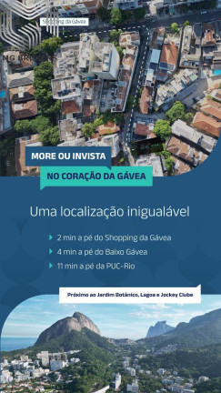 Imagem Imóvel com 2 Quartos à Venda, 156 m² em Gávea - Rio De Janeiro