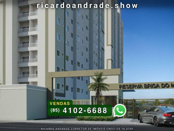 Imagem Apartamento com 2 Quartos à Venda, 45 m² em Cocó - Fortaleza Imagem Apartamento com 2 Quartos à Venda, 45 m² em Cocó - Fortaleza