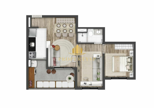 Imagem Apartamento com 3 Quartos à Venda, 69 m² em Pinheiros - São Paulo Imagem Apartamento com 3 Quartos à Venda, 69 m² em Pinheiros - São Paulo