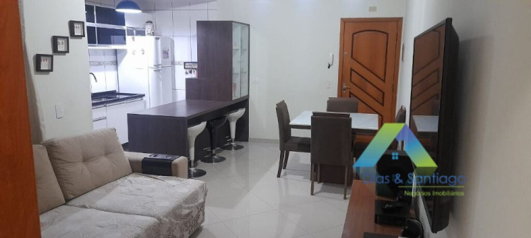 Apartamento com 2 Quartos à Venda, 68 m² em Vila Humaitá - Santo André