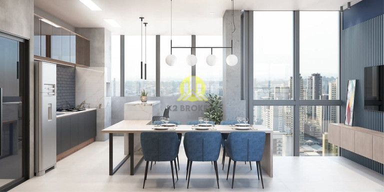 Imagem Studio com 1 Quarto à Venda, 24 m² em Centro - Curitiba