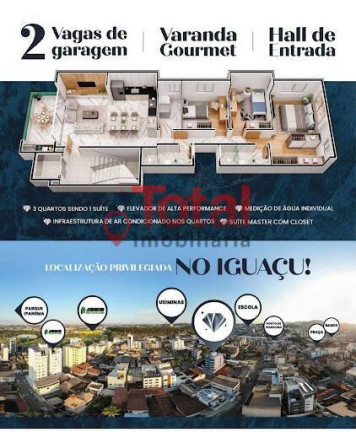 Imagem Apartamento com 3 Quartos à Venda,  em Iguaçu - Ipatinga