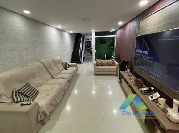 Imagem Sobrado com 3 Quartos à Venda, 250 m² em Vila Dora - Santo André