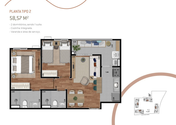 Imagem Imóvel com 2 Quartos à Venda, 57 m² em Terras De Santa Martha - Bonfim Paulista - Ribeirão Preto Imagem Imóvel com 2 Quartos à Venda, 57 m² em Terras De Santa Martha - Bonfim Paulista - Ribeirão Preto