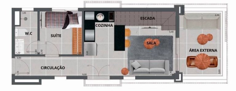 Imagem Apartamento com 1 Quarto à Venda, 48 m² em Itaim Bibi - São Paulo Imagem Apartamento com 1 Quarto à Venda, 48 m² em Itaim Bibi - São Paulo