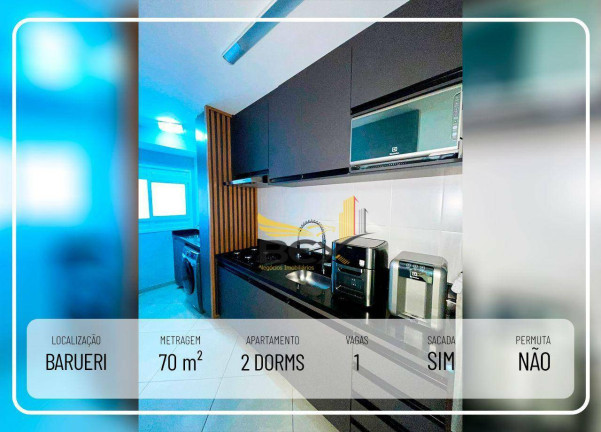 Imagem Apartamento com 2 Quartos à Venda, 70 m² em Bethaville I - Barueri