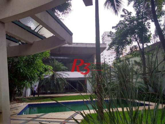 Sobrado com 4 Quartos à Venda ou Locação, 593 m² em José Menino - Santos