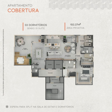 Imagem Apartamento com 3 Quartos à Venda, 78 m² em São Cristóvão - Criciúma Imagem Apartamento com 3 Quartos à Venda, 78 m² em São Cristóvão - Criciúma