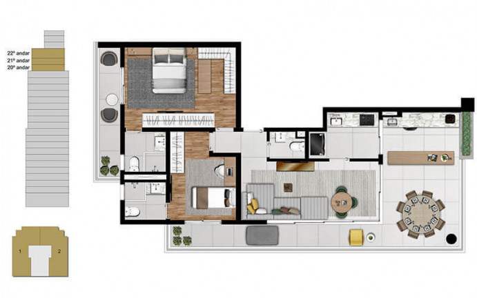 Imagem Apartamento com 3 Quartos à Venda, 157 m² em Pinheiros - São Paulo