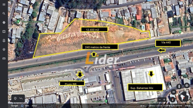 Imagem Terreno para Alugar, 12.400 m² em São Pedro - Juiz De Fora Imagem Terreno para Alugar, 12.400 m² em São Pedro - Juiz De Fora