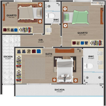 Imagem Casa com 3 Quartos à Venda, 120 m² em Cidade Jardim - São José Dos Pinhais