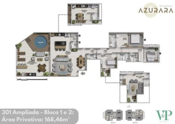 Imagem Apartamento com 3 Quartos à Venda, 108 m² em Recreio Dos Bandeirantes - Rio De Janeiro