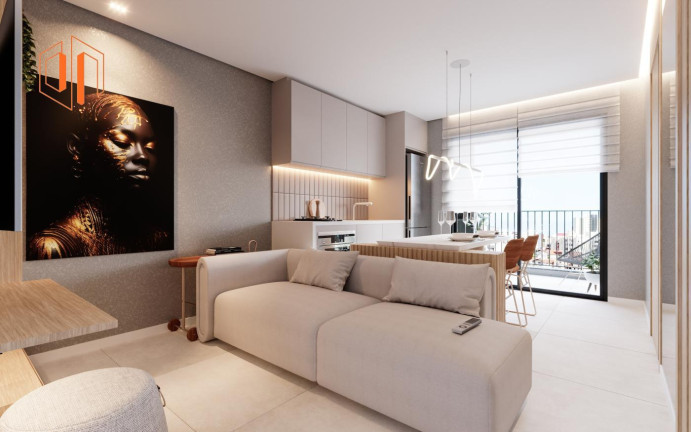Imagem Apartamento com 2 Quartos à Venda, 53 m² em Centro Cívico - Curitiba