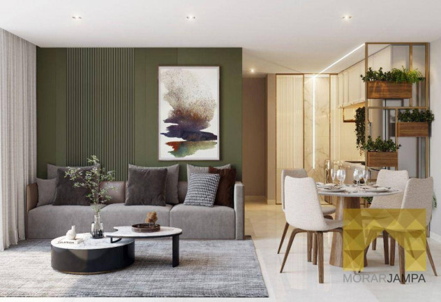Apartamento com 2 Quartos à Venda, 63 m² em Bessa - João Pessoa