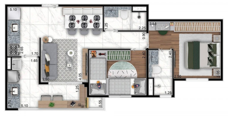 Imagem Apartamento com 2 Quartos à Venda, 69 m² em Aclimação - São Paulo Imagem Apartamento com 2 Quartos à Venda, 69 m² em Aclimação - São Paulo