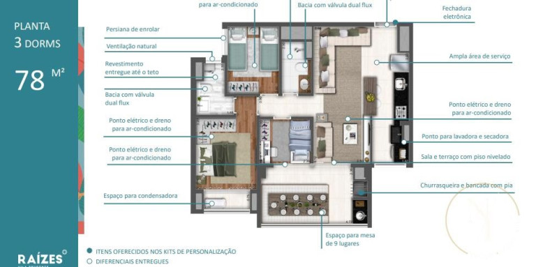 Imagem Apartamento com 3 Quartos à Venda, 78 m² em Vila Prudente - São Paulo Imagem Apartamento com 3 Quartos à Venda, 78 m² em Vila Prudente - São Paulo