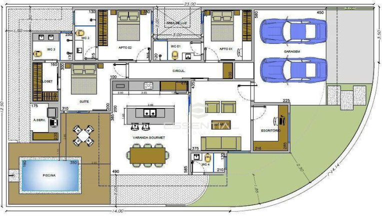 Imagem Casa com 3 Quartos à Venda, 160 m² em Residencial Maria Julia - São José Do Rio Preto