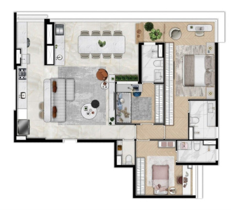 Imagem Apartamento com 2 Quartos à Venda, 74 m² em Paraíso - São Paulo