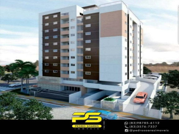 Apartamento com 3 Quartos à Venda, 82 m² em Manaíra - João Pessoa