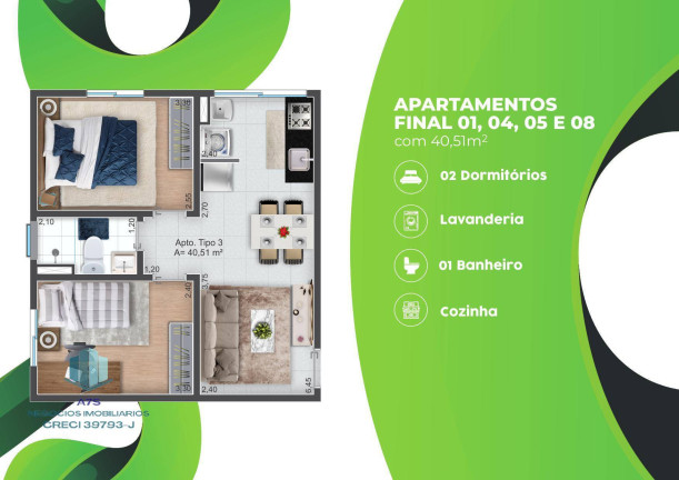 Imagem Apartamento com 2 Quartos à Venda, em Loteamento Dinorá Rosa - Sorocaba Imagem Apartamento com 2 Quartos à Venda, em Loteamento Dinorá Rosa - Sorocaba
