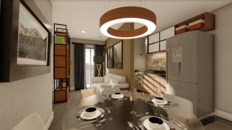 Imagem Apartamento com 1 Quarto à Venda, 28 m² em Santa Quitéria - Curitiba