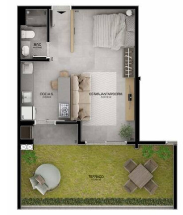 Imagem Apartamento com 1 Quarto à Venda, 63 m² em Campeche - Florianópolis Imagem Apartamento com 1 Quarto à Venda, 63 m² em Campeche - Florianópolis