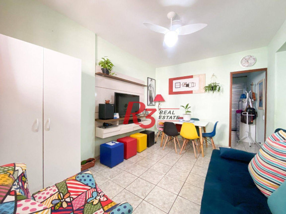 Imagem Apartamento com 1 Quarto à Venda, 51 m² em Gonzaga - Santos Imagem Apartamento com 1 Quarto à Venda, 51 m² em Gonzaga - Santos