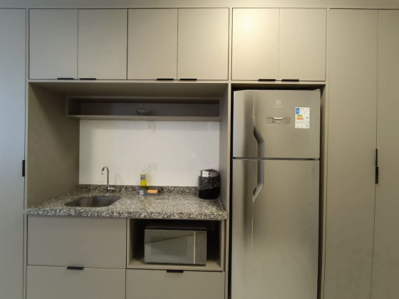 Imagem Apartamento com 1 Quarto para Alugar, 21 m² em Jardim Paulistano - São Paulo