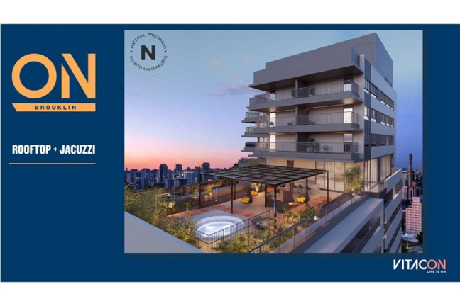 Apartamento com 1 Quarto à Venda, 22 m² em Santo Amaro - São Paulo