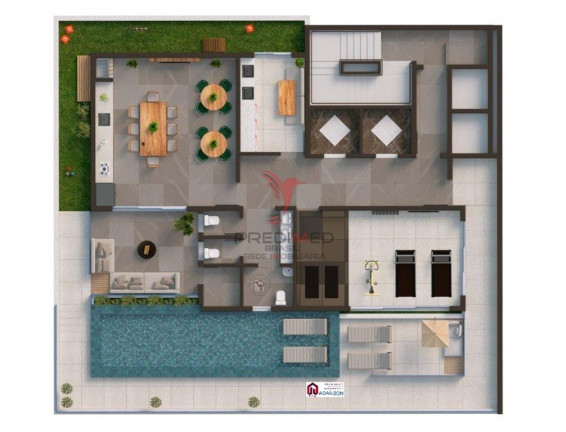 Imagem Imóvel com 1 Quarto à Venda, 51 m² em Kobrasol - São José Imagem Imóvel com 1 Quarto à Venda, 51 m² em Kobrasol - São José